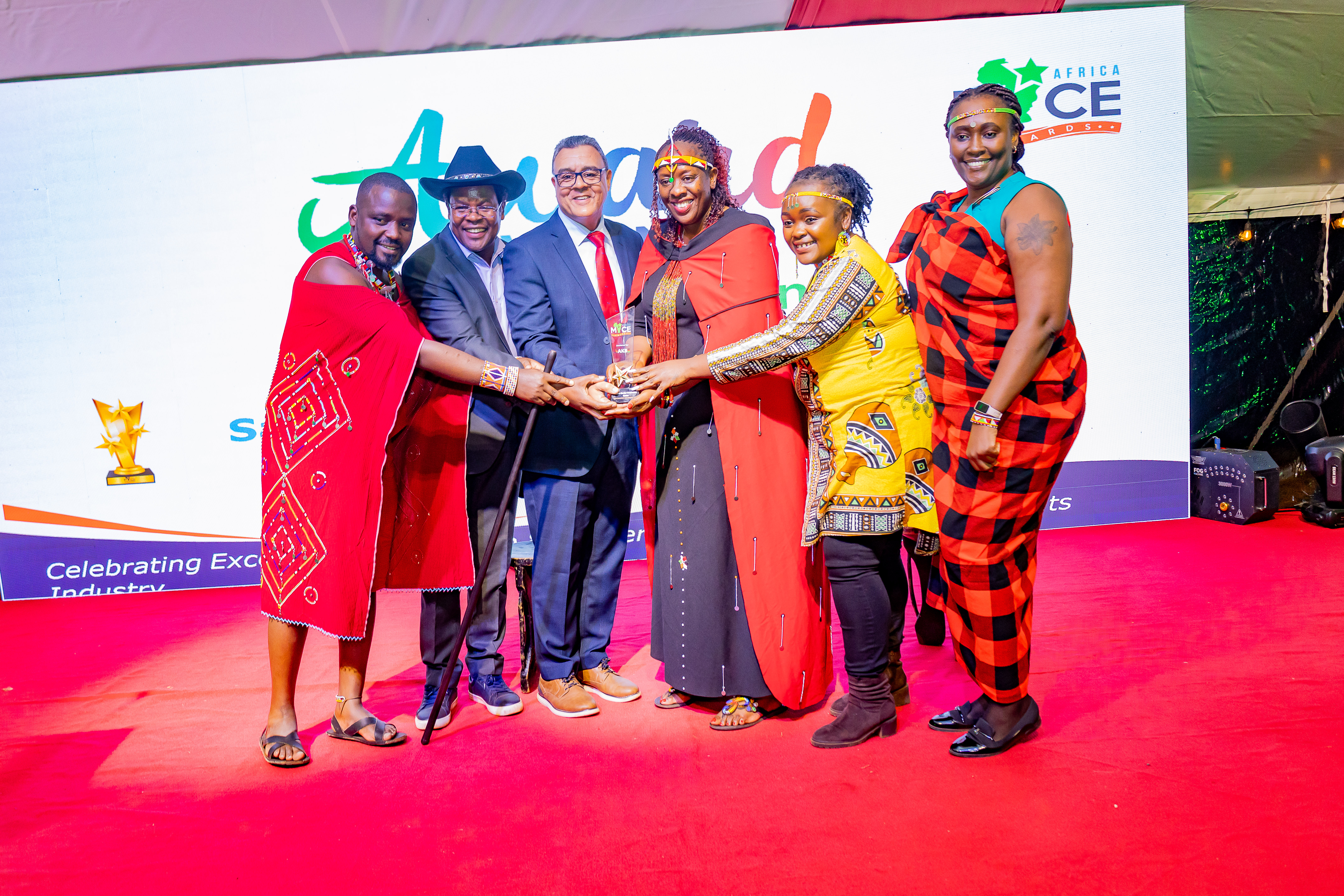 Awards ceremony stage